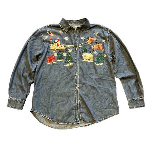 new directions Jackets & Blazers - Christmas Santa winter Long sleeve